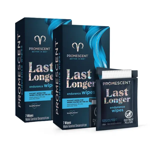 Promescent Delay Wipes – Last Longer with Confidence