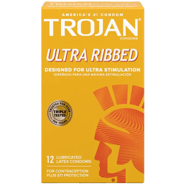 Trojan Ultra Ribbed Condoms